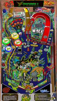 Jet Set Radio pinball