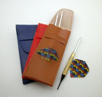 3-Dartset in etui