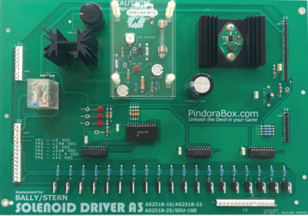 Bally/Stern Solenoid Driver Board