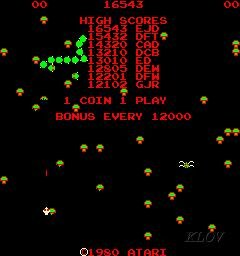 Centipede 1-speler upright