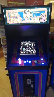 Ms. Pac-Man 1-speler upright