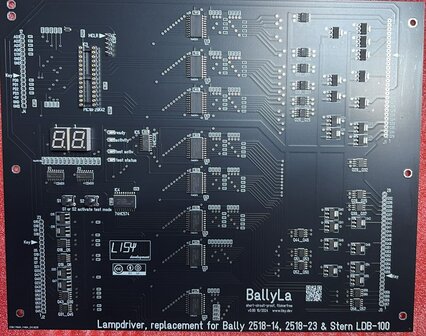 Bally Lamp Driver Board