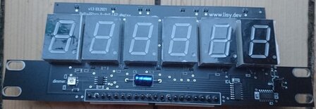 Bally 6 digit led score display