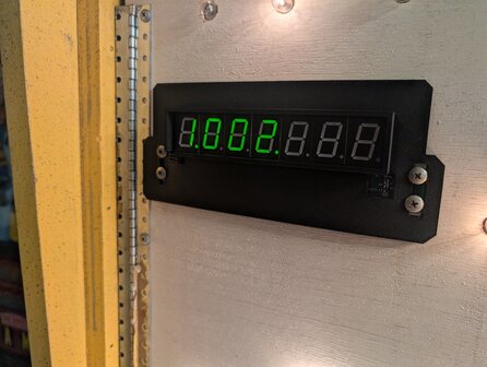 Bally 7 digit led score display