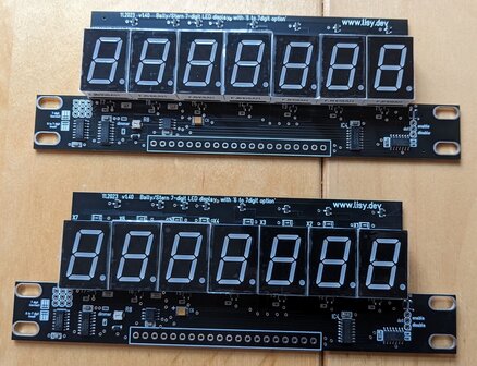 Bally 7 digit led score display