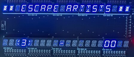 Gottlieb 40 digit LED display