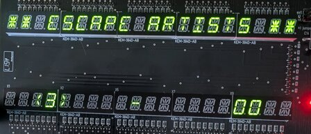 Gottlieb 40 digit LED display