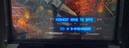 Gottlieb DMD led display