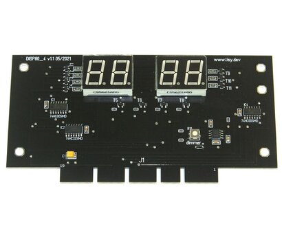 Gottlieb 4 digit led score display