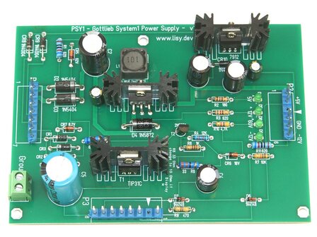 Gottlieb System 1 Power Supply