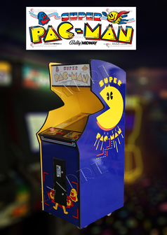 Super Pac-Man 1-speler upright