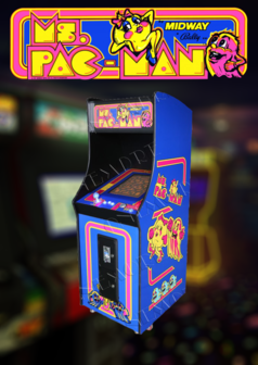 Ms. Pac-Man 1-speler upright