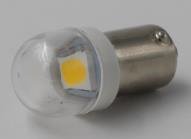 Non-ghosting LED clear dome
