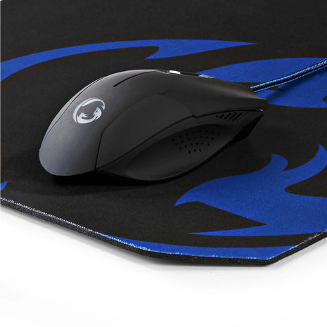 Gaming-set muis en muismat