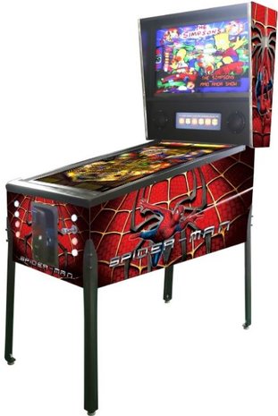 Virtual Pinball Spiderman