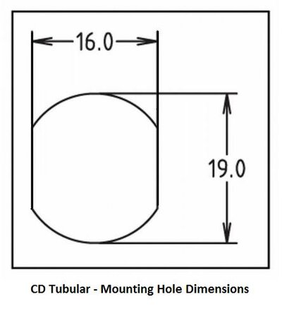 Tubular Slot 15.9mm 5/8" S100