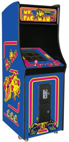 Ms. Pac-Man 1-speler upright