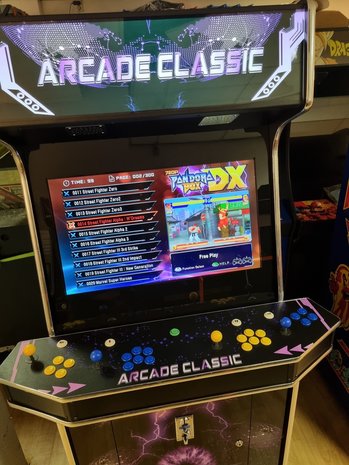 4 Speler Arcade Classic Paars