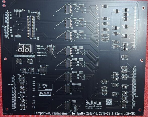 Bally Lamp Driver Board