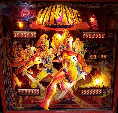 Bally 6 digit led score display