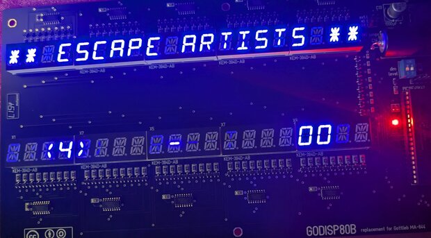 Gottlieb 40 digit LED display