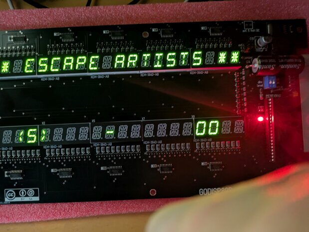 Gottlieb 40 digit LED display