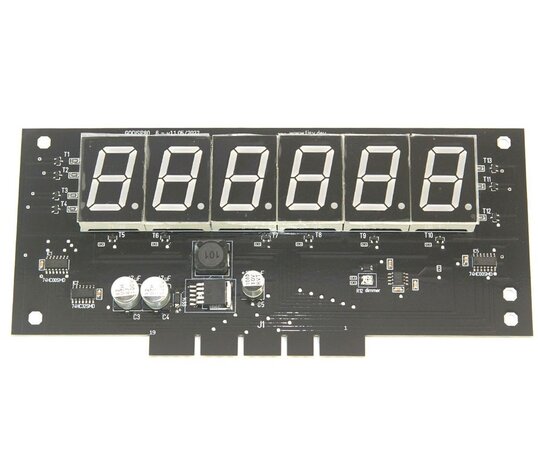 Gottlieb 6 digit led score display