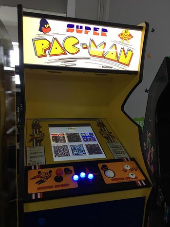 Super Pac-Man 1-speler upright