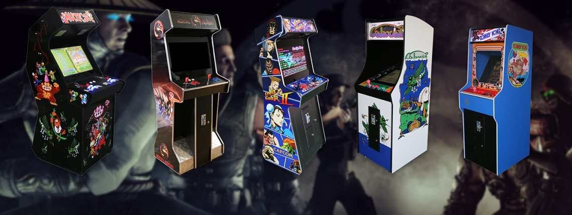 Diverse arcadekasten uit voorraad leverbaar