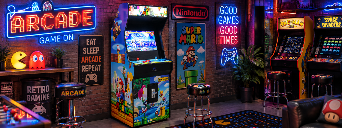 Super Mario (Nieuwe arcadekast met 6000+ games)