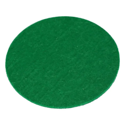 Airhockey pusher vilt groen