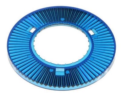 Pop bumper collar Blauw