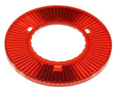 Pop bumper collar Rood