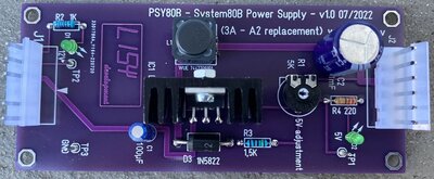 Gottlieb system 80B voeding
