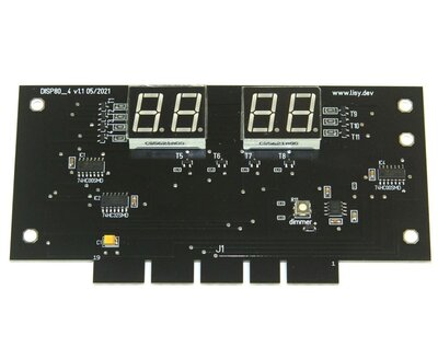 Gottlieb 4 digit led score display