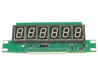 Bally 6 digit led score display