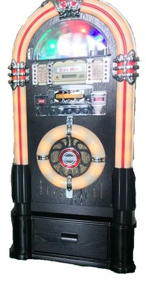 Jukebox met voet
